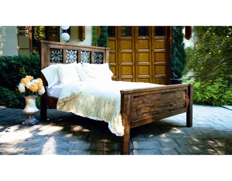 Mountain Studio Vintage Queen Bed in Vintage Wood Finish by AFD Home - AFD-12020179