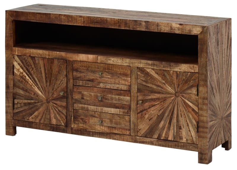 Mango Wood Sideboard in Satin Sheen Finish by AFD Home - AFD-12021696