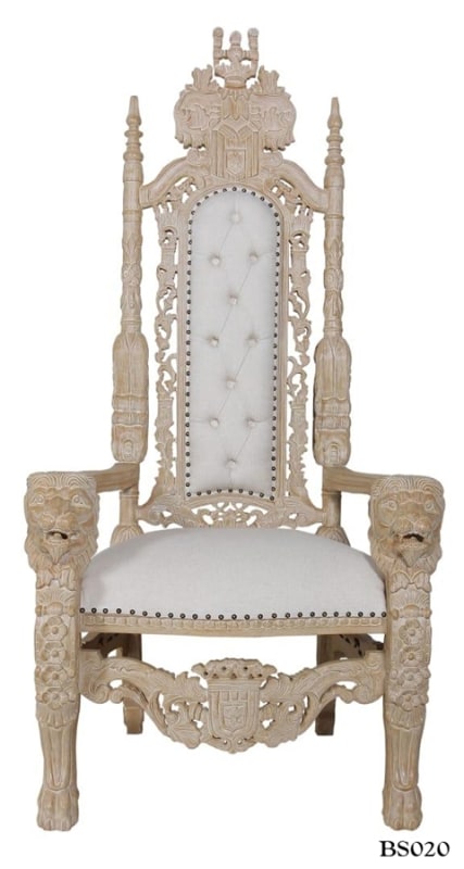 Lion King Chair in Beachstone Finish by AFD Home - AFD-12024319