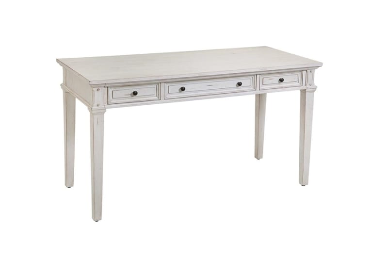 Sedona 50 inch Writing Desk in Cobblestone White Finish by American Woodcrafters - AME-2410-330