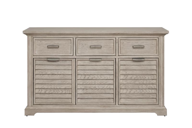 Heritage Coast Server in Sea Oat Finish by American Woodcrafters - AME-D-3300-590