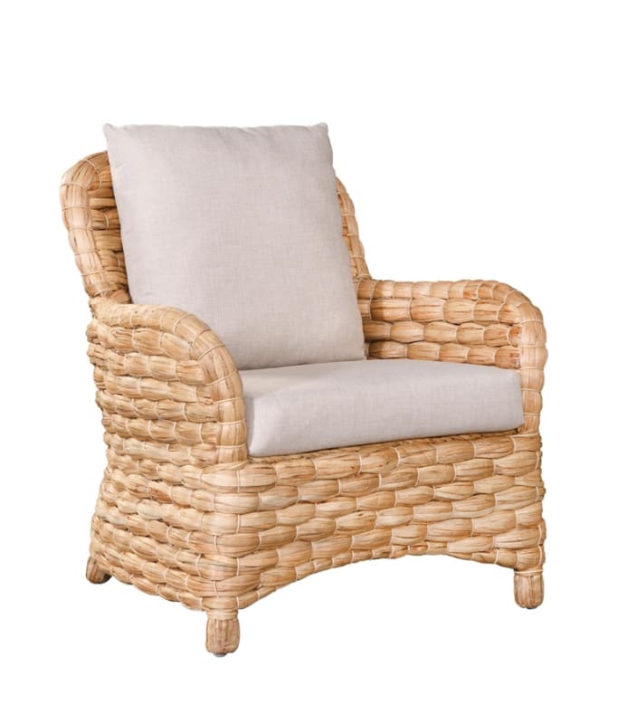 Bali Indoor Lounge Chair in Natural Finish by American Woodcrafters - AME-R-5000-01