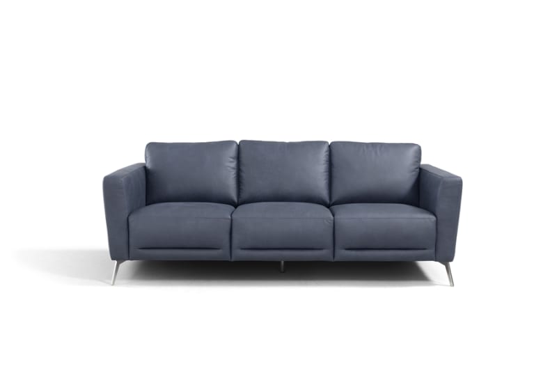 Astonic Sofa in Blue Leather Finish by Acme - 00212