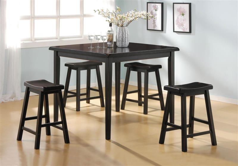 ACME East Gaucho Dining Set - Thumbnail 3