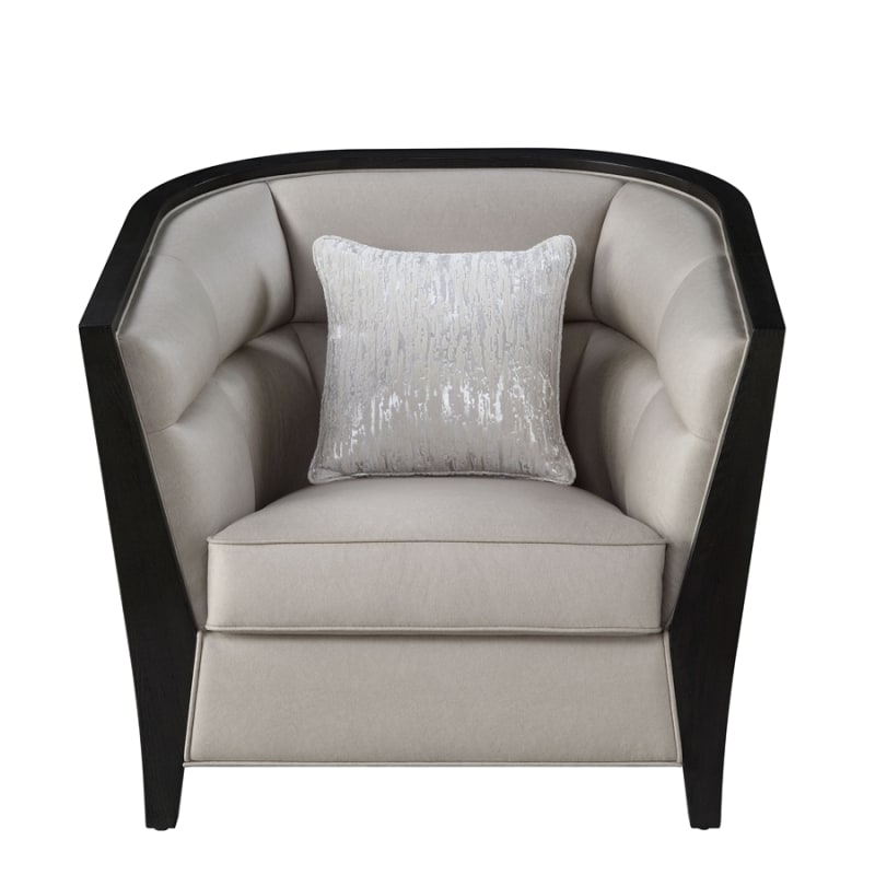 Zemocryss Chair in Beige Fabric Finish by Acme - 54237