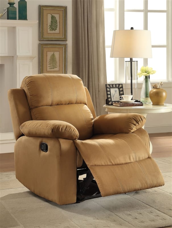 Parklon Recliner in Brown Microfiber Finish by Acme - 59468