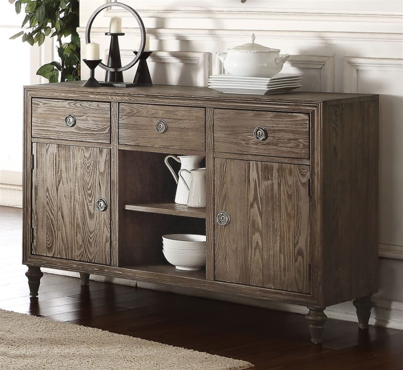 Parker Server in Salvage Oak Finish by Acme - 71743