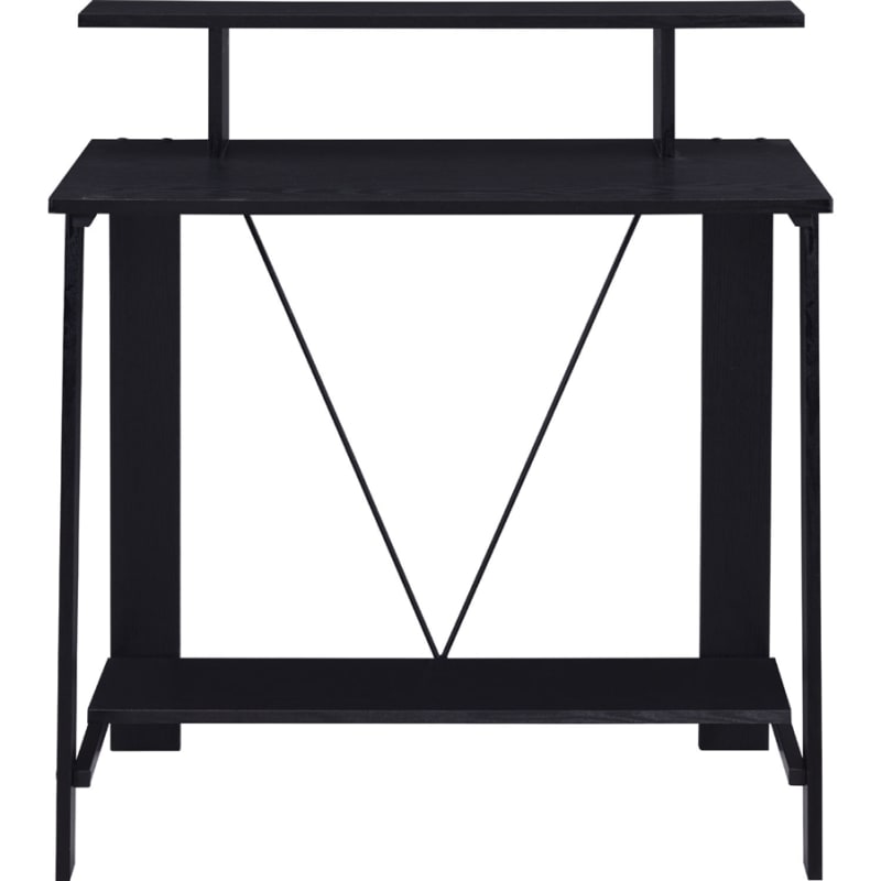Nypho Executive Home Office Desk in Black Finish by Acme - 92734