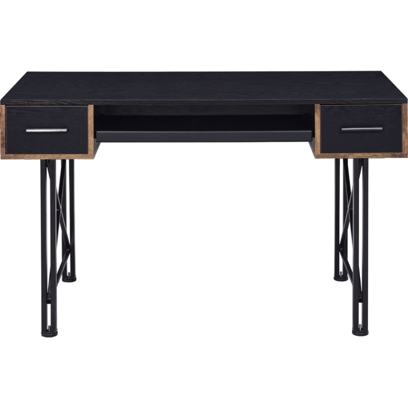 Settea Executive Home Office Desk in Black Finish by Acme