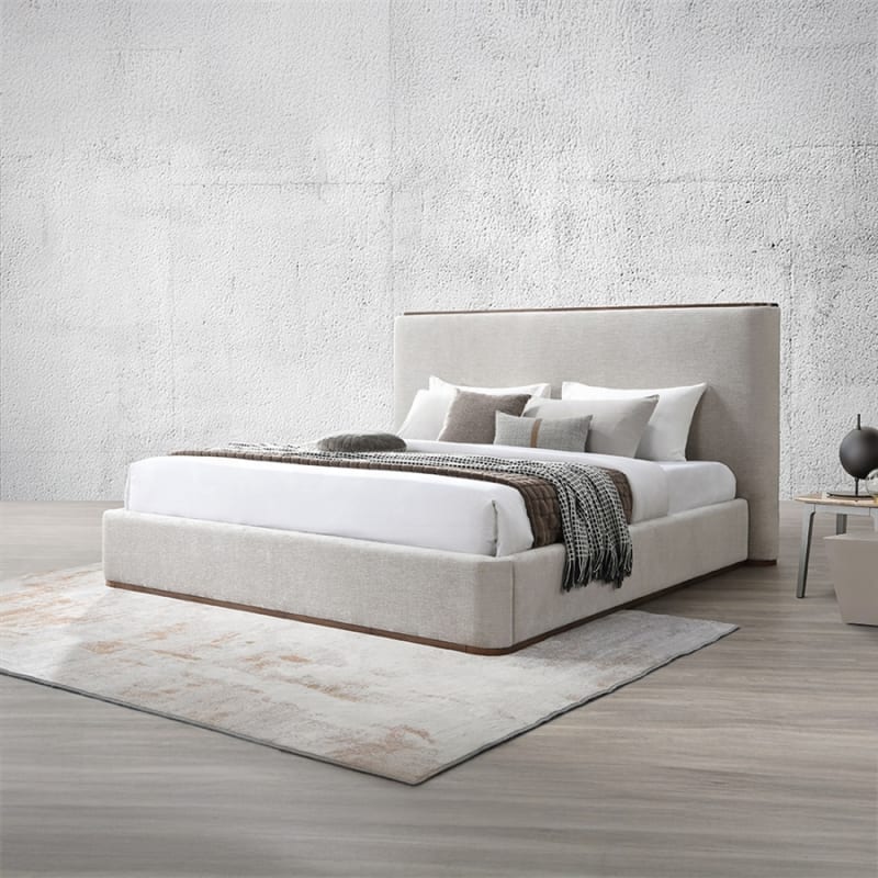 Orane Contemporary Queen Bed in Gray Finish by Acme - BD04582Q