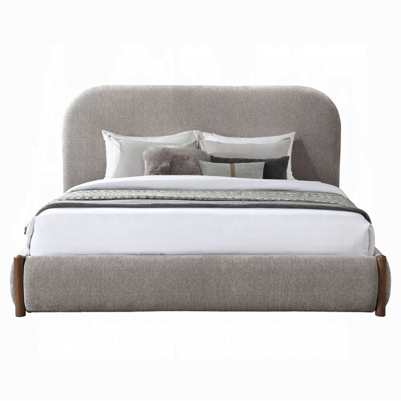 Orane Contemporary Queen Bed in Gray Finish by Acme - BD04592Q