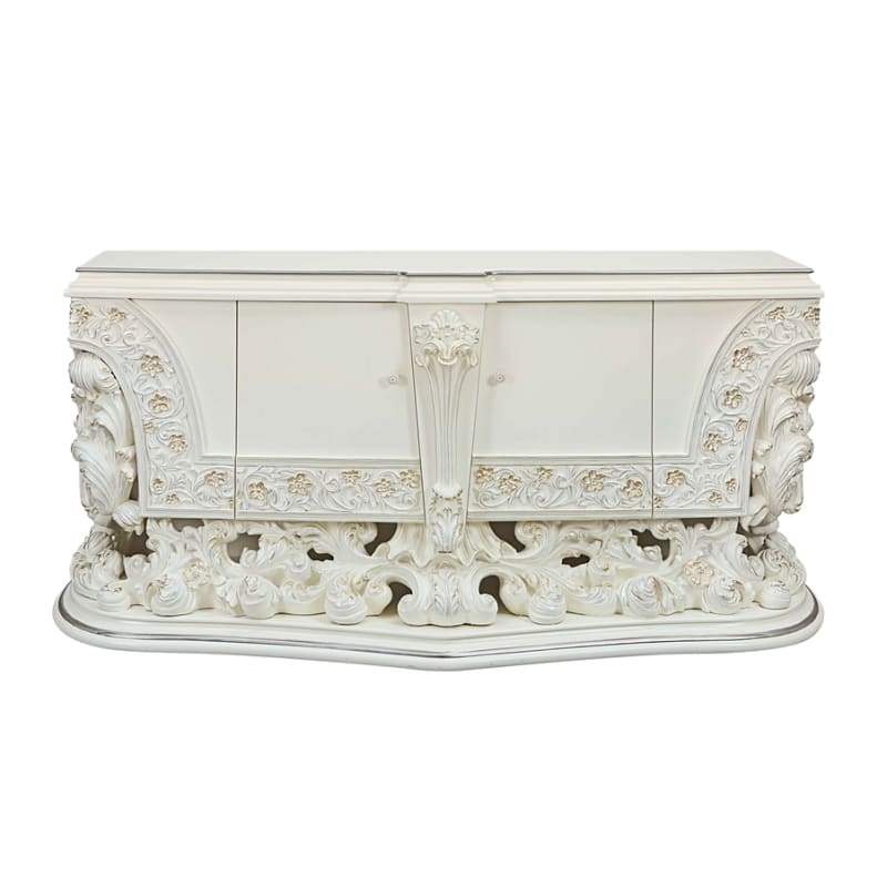 Adara Server in Antique White Finish by Acme - DN01233