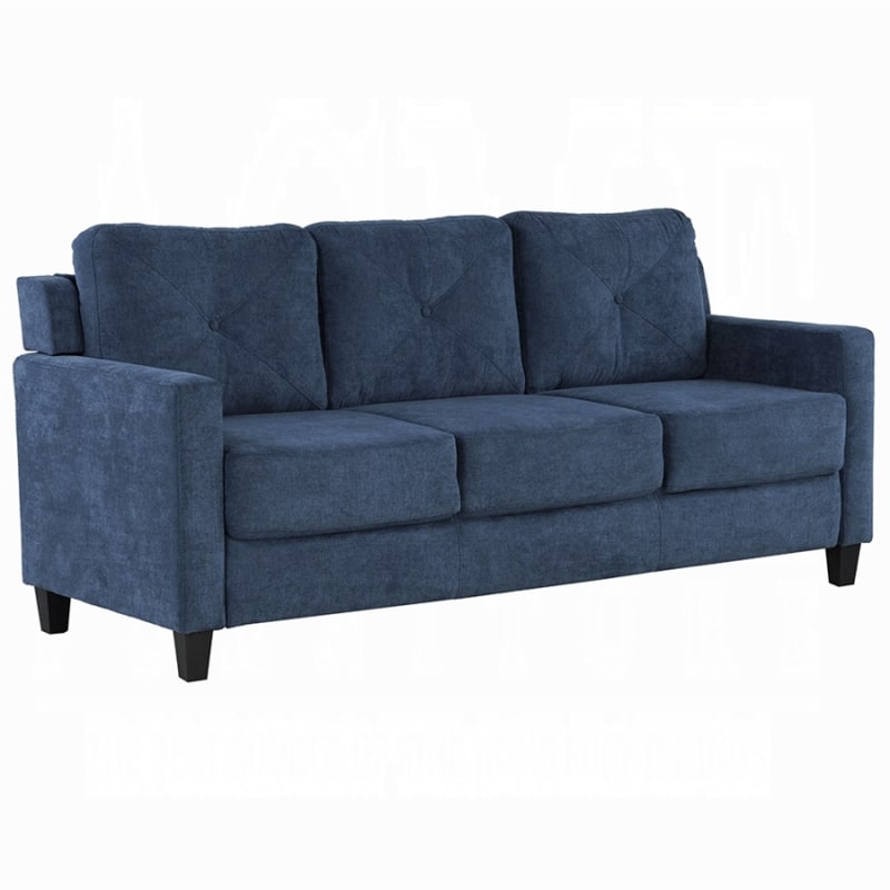 Horatio Sofa in Navy Chenille Finish by Acme - LV02517