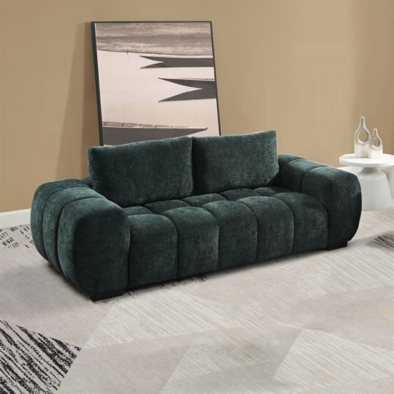 Ferrand Sofa in Green Linen Finish by Acme - LV03040