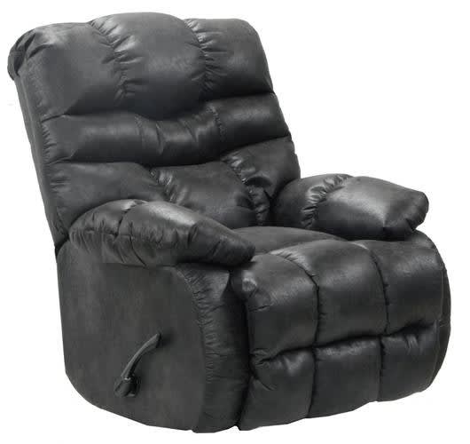 Berman Chaise Rocker Recliner in Steel Color by Catnapper - 4738-2-ST