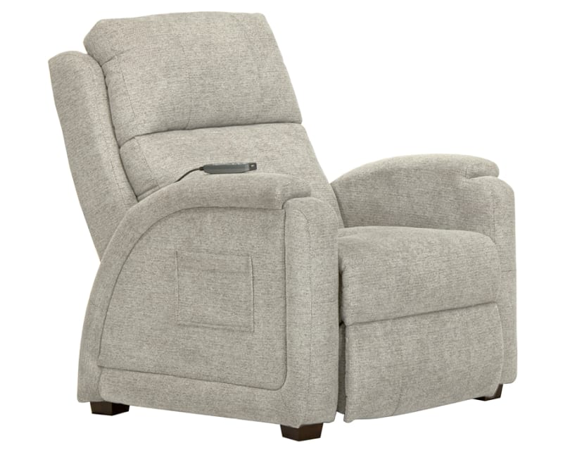 Nirvana Zero Gravity Power Headrest Power Lumbar Lay Flat Dual Motor Recliner with Heat and CR3 Therapeutic Massage in Balsam Fabric by Catnapper - 764537-7-B