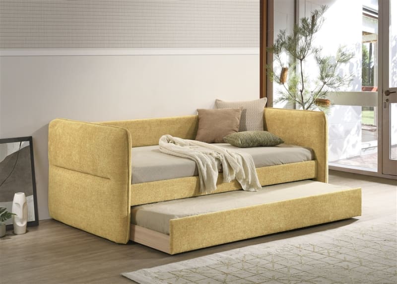Philipa Daybed in Gold Fabric by Crown Mark - CM-5324GD