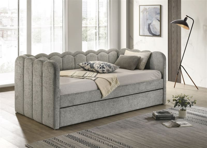 Melody Daybed in Light Grey Fabric by Crown Mark - CM-5328LG