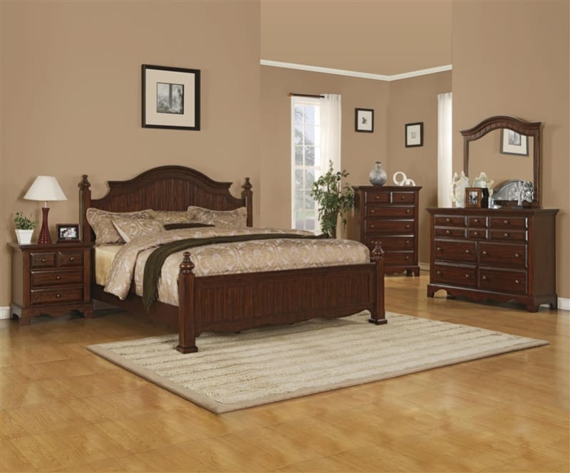 Duncan 6 Piece Bedroom Suite in Espresso Finish by Crown Mark - B1950