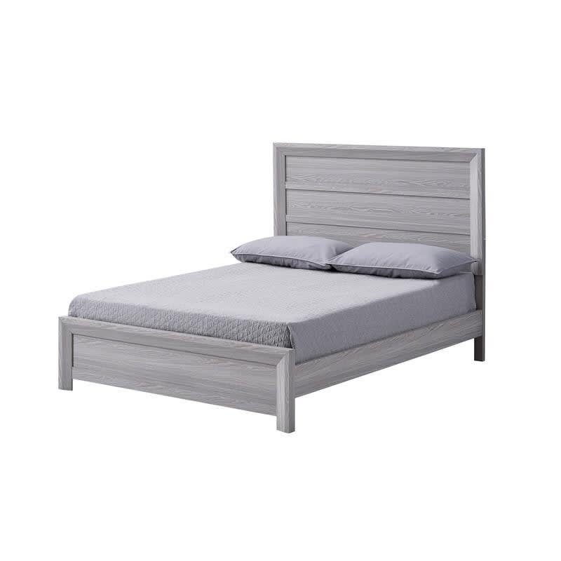 Adelaide Queen Panel Bed in Drift Wood Finish by Crown Mark - CM-B6710-Q