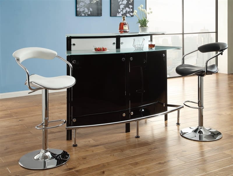 Black Bar Table by Coaster - 100139