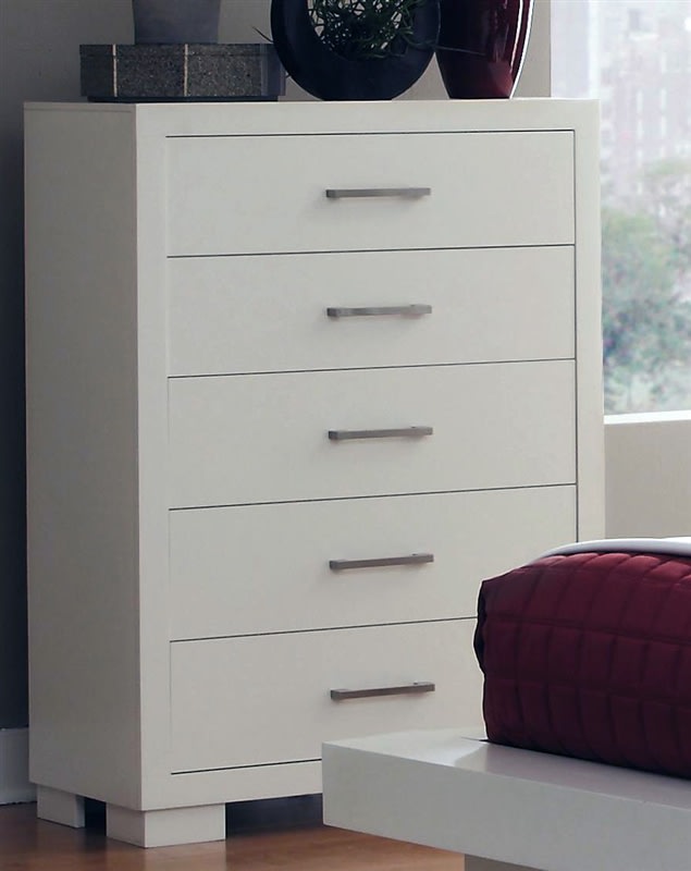 Jessica Chest in White Finish by Coaster - 202995 Jessica Chest in White Finish by Coaster - 202995
