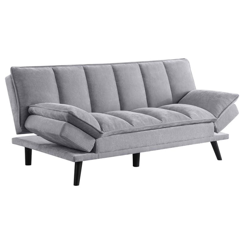 Laredo Upholstered Tufted Convertible Sofa Bed in Grey and Black by Coaster - COA-360018