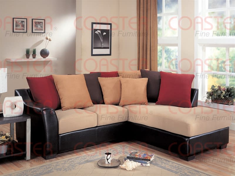 Coaster Lily Chaise Sectional