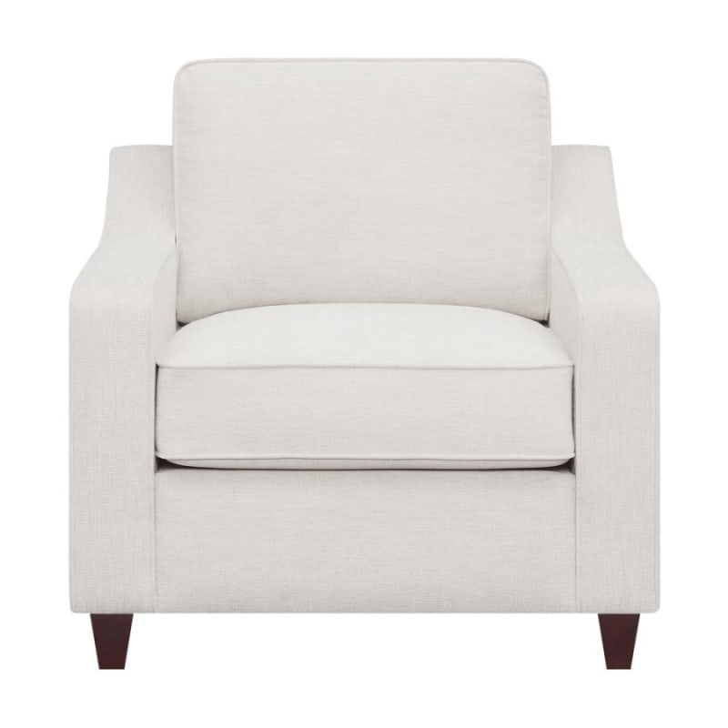 Christine Chair in Beige Chenille Fabric by Coaster - 552063