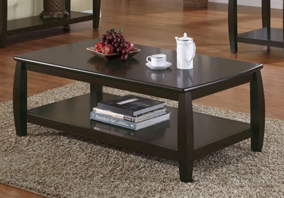 Cappuccino Coffee Table by Coaster - 701078