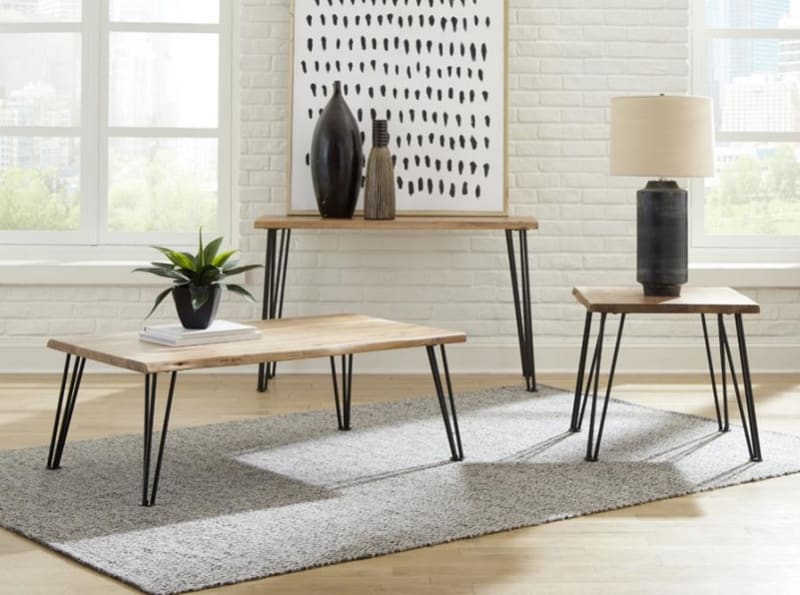 Coffee Table in Natural Finish by Coaster - 723498