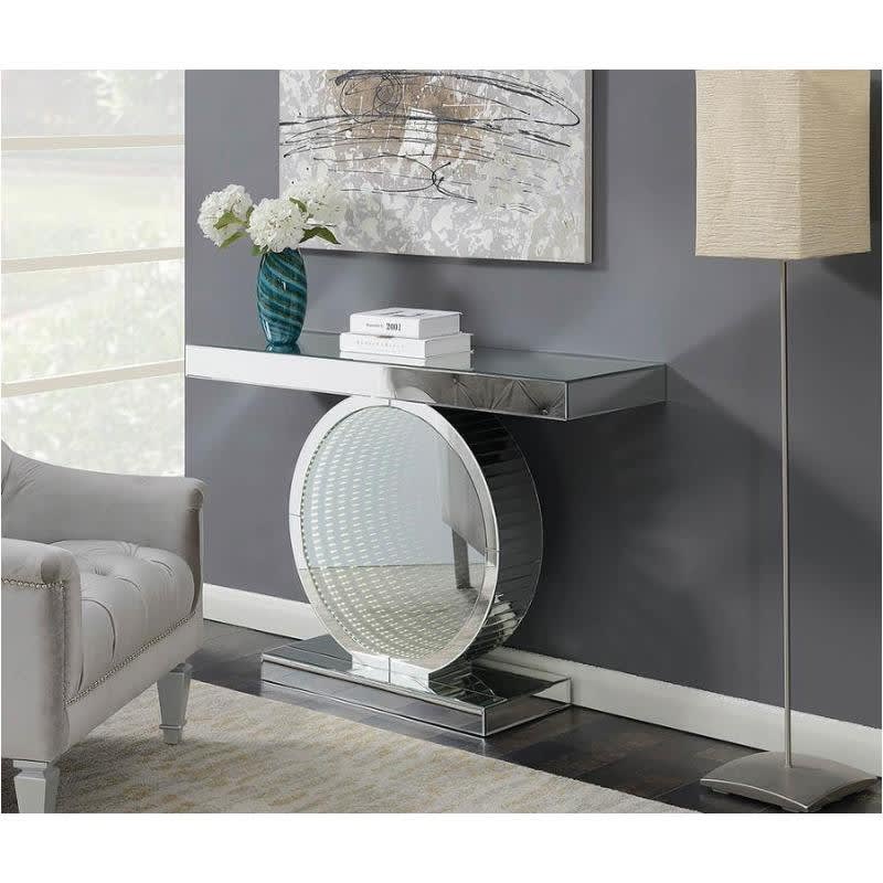 Mirrored Console Table by Coaster - 951051
