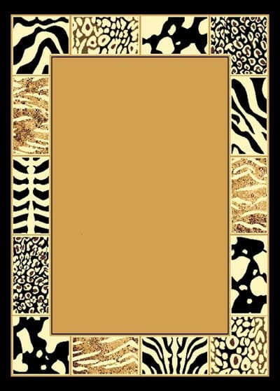 African Border Skin 5 x 8 Rug by CTC - CTC-AF-Border-Skin