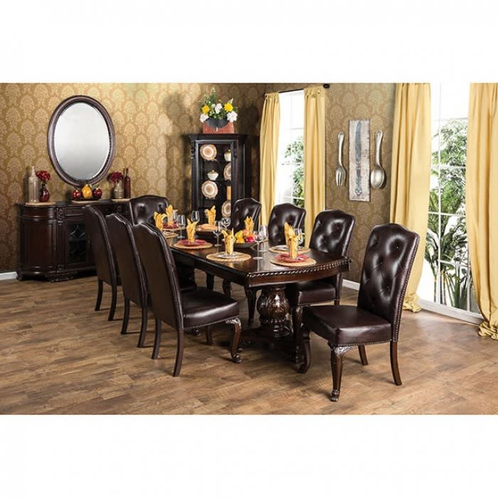 Bellagio 7 Piece Dining Set by Furniture of America - FOA-CM3319