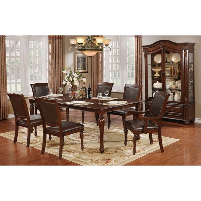 Sylvana 7 Piece Dining Table by Furniture of America - FOA-CM3453