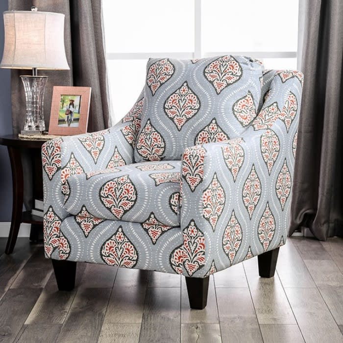 Tallulah Chair in Gray by Furniture of America - FOA-SM8130-CH