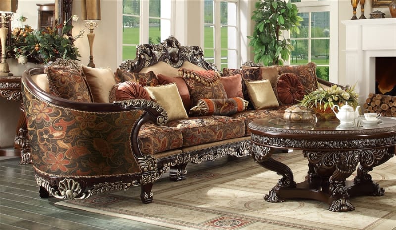 Victorian 5-Seat Sofa with Arm by Homey Design - HD-111
