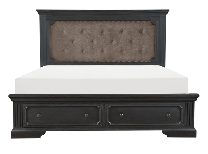 Bolingbrook Queen Bed in Brown by Home Elegance - HEL-1647-1
