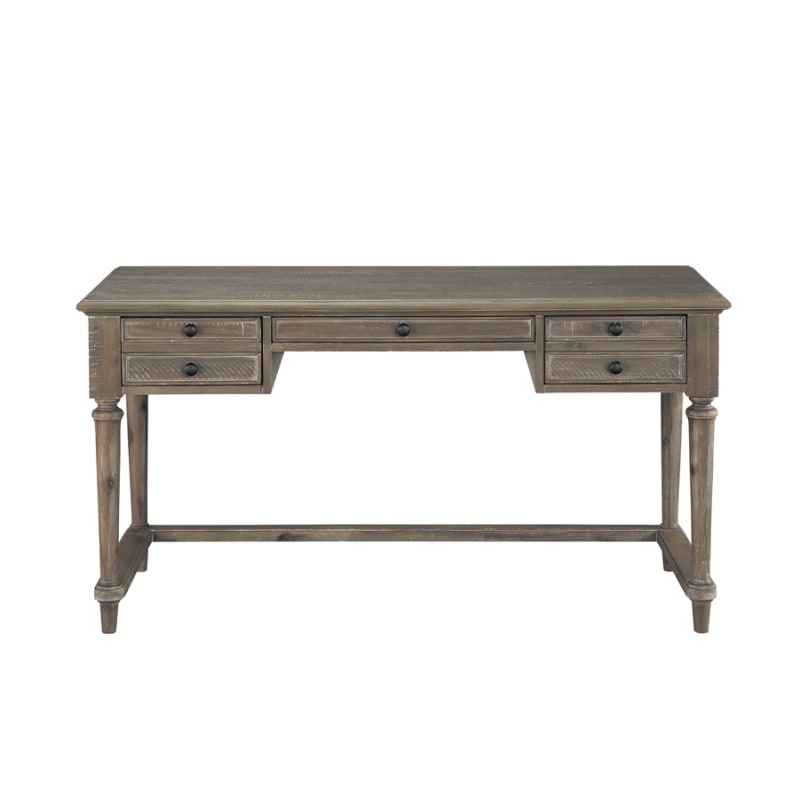 Cardano Writing Desk in Driftwood Light Brown by Home Elegance - HEL-1689BR-16