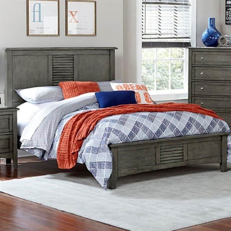 Garcia Twin Bed in Grey by Home Elegance - HEL-2046T-1