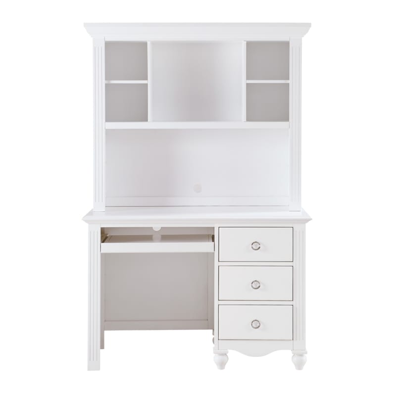 Meghan 2 Piece Home Office Set in White by Home Elegance - HEL-2058WH-14