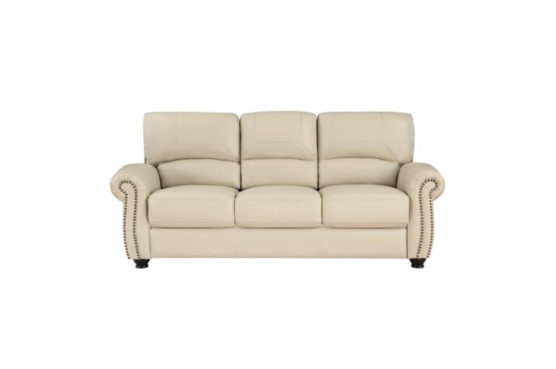 Foxborough Sofa in Cream Fabric by Home Elegance - HEL-9269CR-3