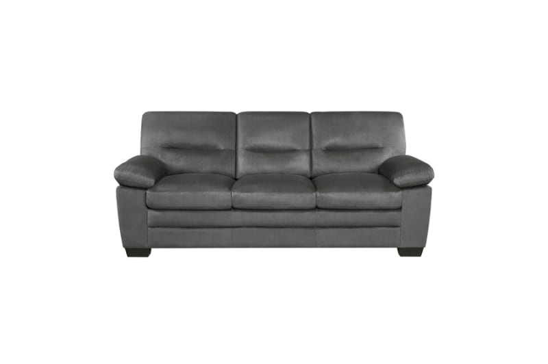 Keighly Sofa in Dark Gray Fabric by Home Elegance - HEL-9328DG-3