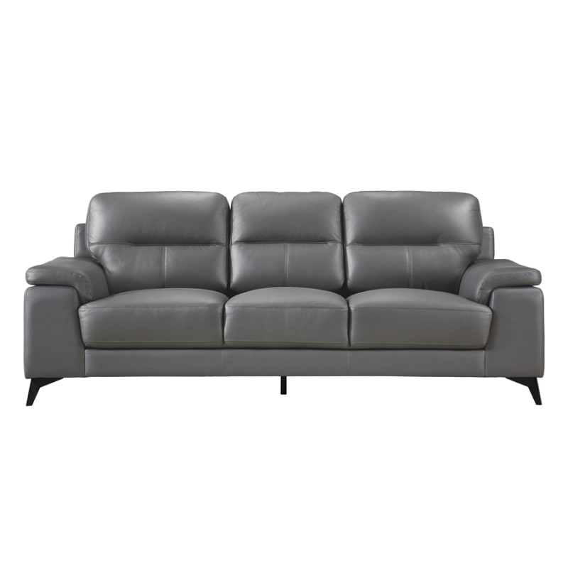 Mischa Sofa in Dark Gray by Home Elegance - HEL-9514DGY-3