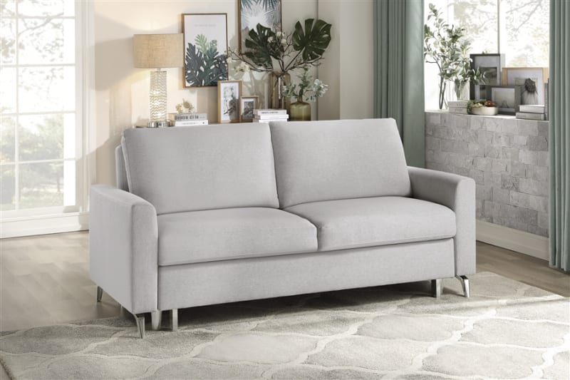 Price Sofa in Gray by Home Elegance - HEL-9525GRY-3CL
