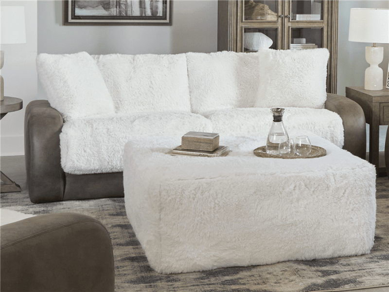 Snowball Sofa in Taupe and Natural Fabric by Jackson Furniture - 1320-03