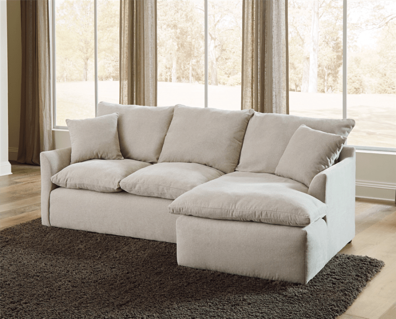 Harper 2 Piece Sectional in Oyster Fabric by Jackson Furniture - 1345-2