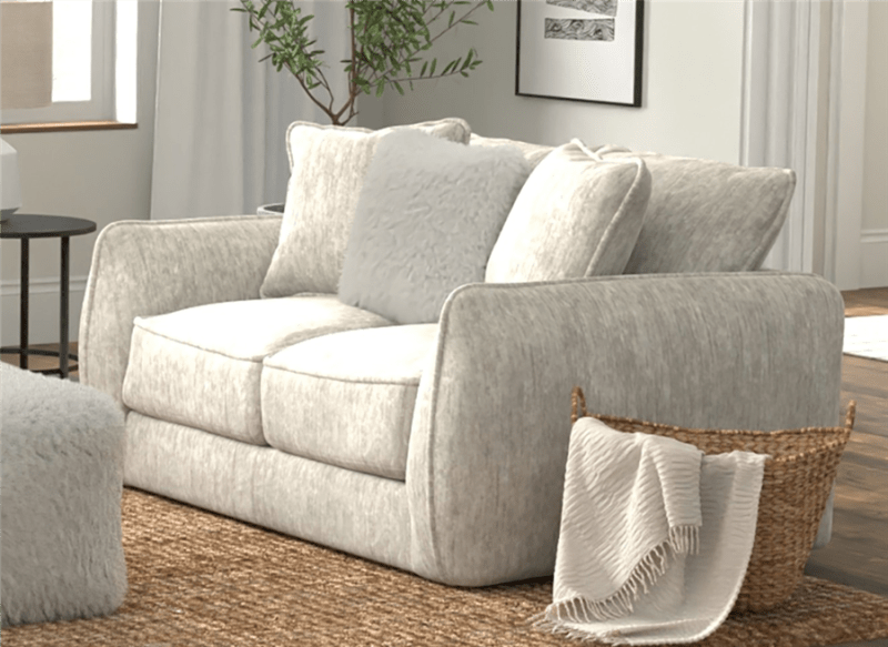Bankside Loveseat in Parchment Fabric by Jackson Furniture - 2206-02-P