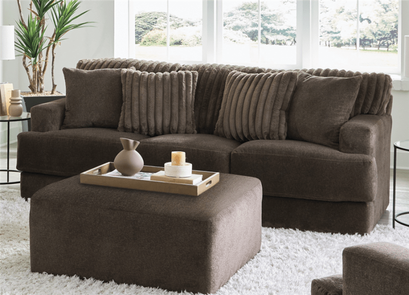 Eagan Sofa in Chocolate Fabric by Jackson Furniture - 2303-03-CH