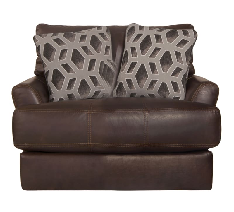 Prato Chair in Chocolate Leather by Jackson Furniture - 2482-01-CH
